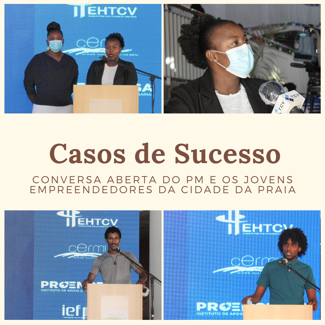 Casos de sucesso - Conversa Aberta do PM com os jovens empreendedores da Praia